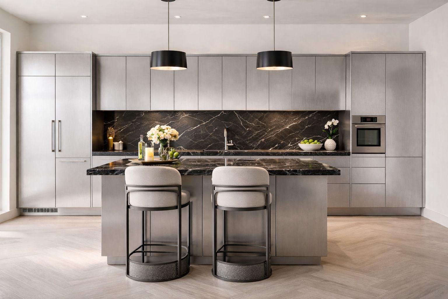 Beige Soft-touch kök – Wrappler